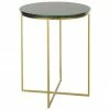 Westwing Collection Table d'appoint ronde marbre Alys, Ø 40 x haut. 50 cm