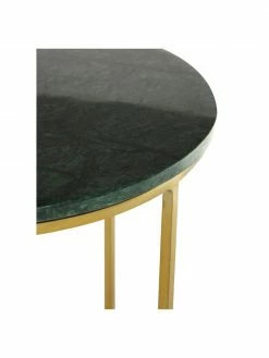 Westwing Collection Table d'appoint ronde marbre Alys, Ø 40 x haut. 50 cm -furniture Soldes Table dappoint ronde marbre Alys 16