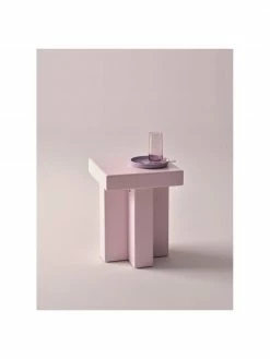 Table d'appoint rose Crozz, larg. 40 x haut. 58 cmDisponibilité limitée 7 Table d'appoint rose Crozz, larg. 40 x haut. 58 cmDisponibilité limitée -furniture Soldes Table dappoint rose Crozz 1