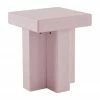Table d'appoint rose Crozz, larg. 40 x haut. 58 cmDisponibilité limitée