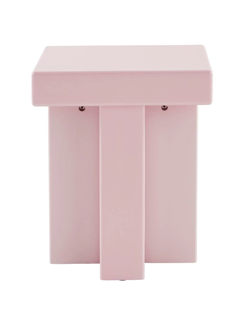 Table d'appoint rose Crozz, larg. 40 x haut. 58 cmDisponibilité limitée 4 Table d'appoint rose Crozz, larg. 40 x haut. 58 cmDisponibilité limitée – Image 4