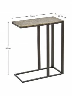 Westwing Collection Table d'appoint style industriel Edge, larg. 43 x haut. 52 cm 8 Westwing Collection Table d'appoint style industriel Edge, larg. 43 x haut. 52 cm -furniture Soldes Table dappoint style industriel Edge 2