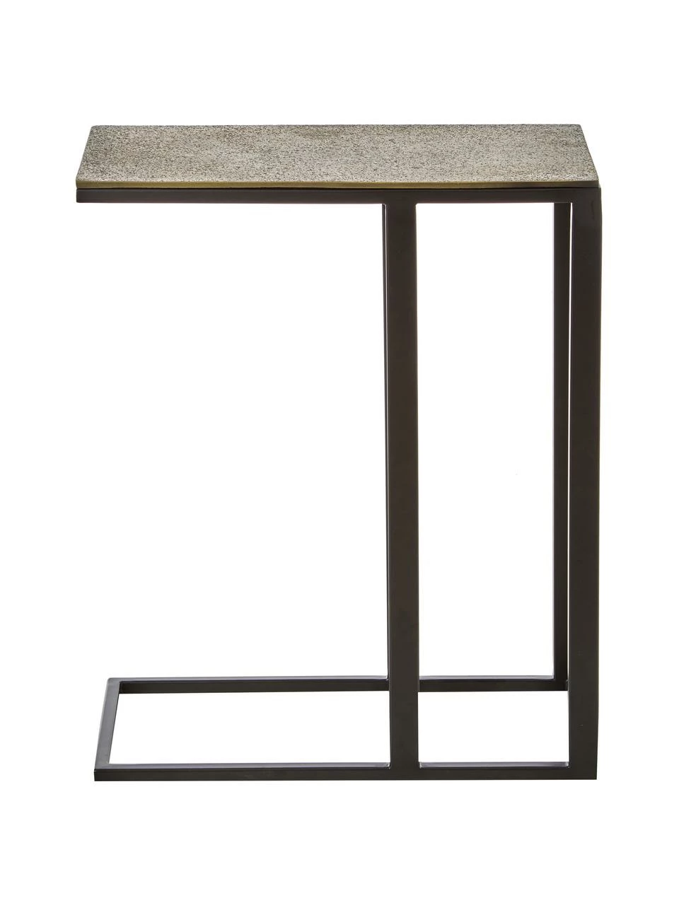 Westwing Collection Table d'appoint style industriel Edge, larg. 43 x haut. 52 cm 4 Westwing Collection Table d'appoint style industriel Edge, larg. 43 x haut. 52 cm – Image 4