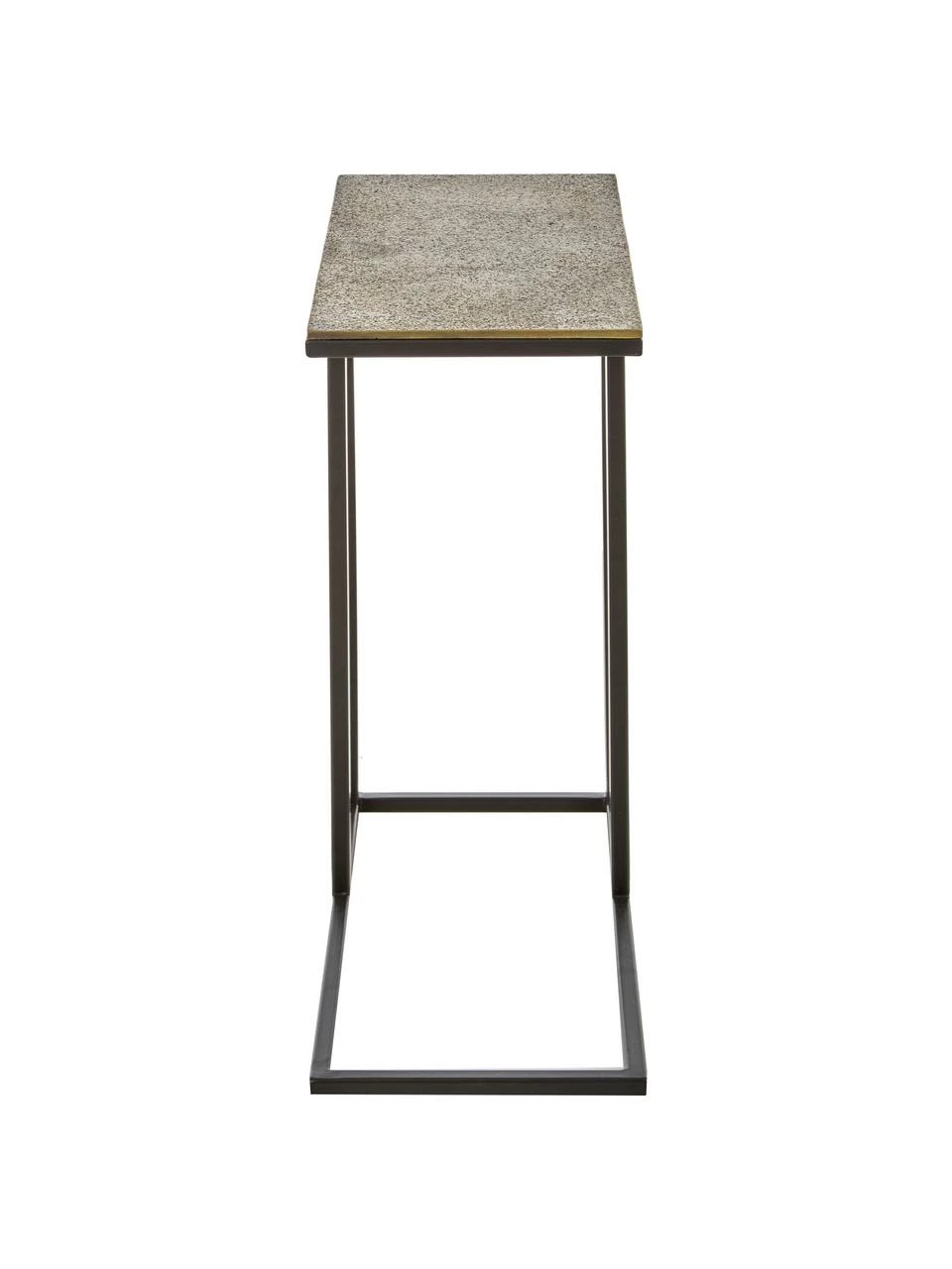 Westwing Collection Table d'appoint style industriel Edge, larg. 43 x haut. 52 cm 5 Westwing Collection Table d'appoint style industriel Edge, larg. 43 x haut. 52 cm – Image 5