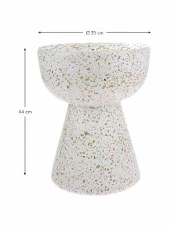HKliving Table d'appoint terrazzo Lars, Ø 35 x haut. 44 cm -furniture Soldes Table dappoint terrazzo Lars 2