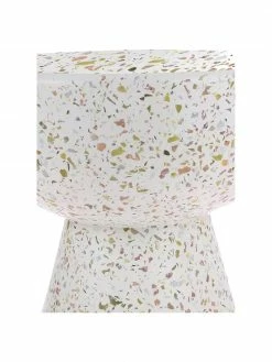 HKliving Table d'appoint terrazzo Lars, Ø 35 x haut. 44 cm -furniture Soldes Table dappoint terrazzo Lars 3
