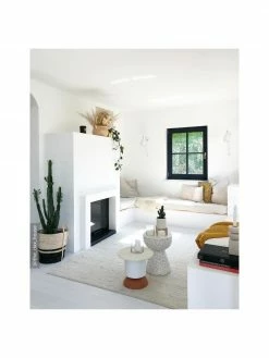 HKliving Table d'appoint terrazzo Lars, Ø 35 x haut. 44 cm -furniture Soldes Table dappoint terrazzo Lars 4