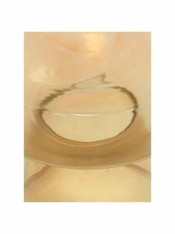 HKliving Table d'appoint verre jaune Ambe, Ø 39 x haut. 42 cm -furniture Soldes Table dappoint verre jaune Ambe 5