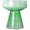 HKliving Table d'appoint verre vert Ambe, Ø 39 x haut. 42 cm