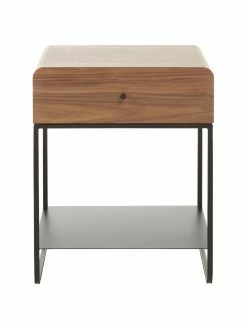 Westwing Collection Table de chevet Sally, larg. 45 x haut. 58 cm -furniture Soldes Table de chevet Sally 3