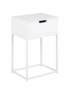 Table de chevet avec tiroir Mitra, larg. 40 x haut. 62 cm