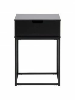 Table de chevet avec tiroir Mitra, larg. 40 x prof. 62 cm -furniture Soldes Table de chevet avec tiroir Mitra 3