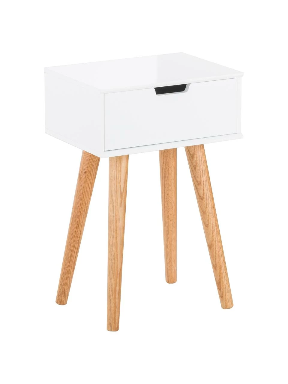 Table de chevet avec tiroir Mitra, larg. 40 x haut. 62 cm 1 Table de chevet avec tiroir Mitra, larg. 40 x haut. 62 cm