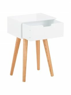 Table de chevet avec tiroir Mitra, larg. 40 x haut. 62 cm 9 Table de chevet avec tiroir Mitra, larg. 40 x haut. 62 cm -furniture Soldes Table de chevet avec tiroir Mitra 9