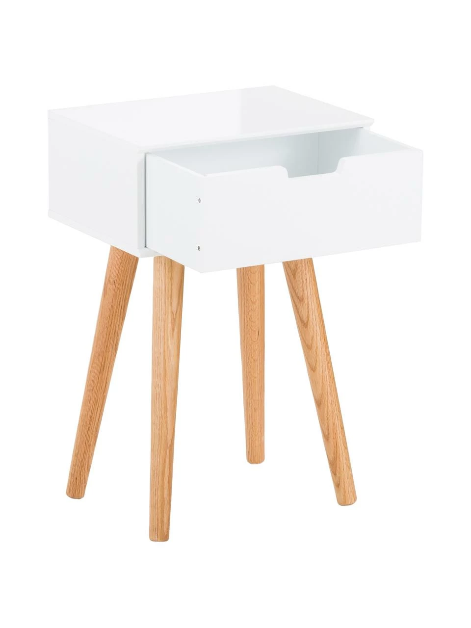 Table de chevet avec tiroir Mitra, larg. 40 x haut. 62 cm 4 Table de chevet avec tiroir Mitra, larg. 40 x haut. 62 cm – Image 4