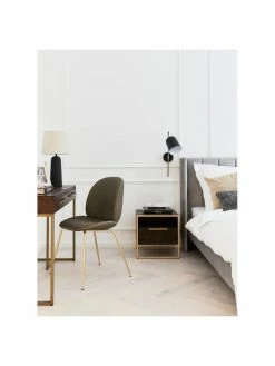 Westwing Collection Table de chevet bois massif Harry, larg. 45 x haut. 45 cm -furniture Soldes Table de chevet bois massif Harry 2