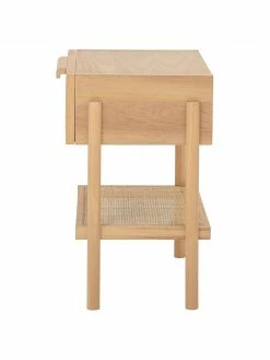 Bloomingville Table de chevet en bois tressage en rotin Manon, larg. 49 x prof. 36 cmSeulement 1 produit disponible -furniture Soldes Table de chevet en bois tressage en rotin Manon 5