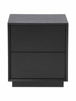 Westwing Collection Table de chevet placage en frêne noir Noel, larg. 45 x long. 50 cm 11 Westwing Collection Table de chevet placage en frêne noir Noel, larg. 45 x long. 50 cm -furniture Soldes Table de chevet placage en frene noir Noel 5