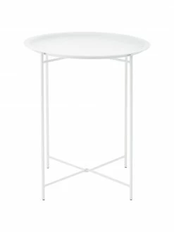 Brafab Table ronde en métal Sangro, Ø 46 x haut. 52 cm -furniture Soldes Table ronde en metal Sangro 3