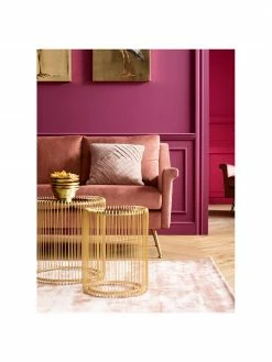 Kare Design Tables d'appoint avec plateau en verre Wire, 2 élém., Lot de différentes tailles -furniture Soldes Tables dappoint avec plateau en verre Wire 2 elem 2