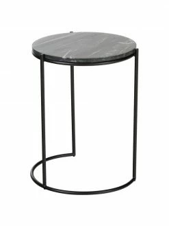 Westwing Collection Tables gigognes en marbre Ella, 2 élém., Lot de différentes tailles -furniture Soldes Tables gigognes en marbre Ella 2 elem 10