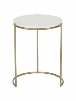 Westwing Collection Tables gigognes en marbre Ella, 2 élém., Lot de différentes tailles 9 Westwing Collection Tables gigognes en marbre Ella, 2 élém., Lot de différentes tailles -furniture Soldes Tables gigognes en marbre Ella 2 elem 3