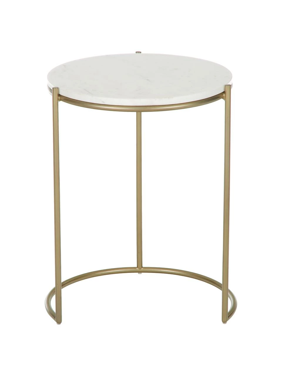 Westwing Collection Tables gigognes en marbre Ella, 2 élém., Lot de différentes tailles 4 Westwing Collection Tables gigognes en marbre Ella, 2 élém., Lot de différentes tailles – Image 4