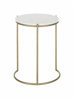 Westwing Collection Tables gigognes en marbre Ella, 2 élém., Lot de différentes tailles 10 Westwing Collection Tables gigognes en marbre Ella, 2 élém., Lot de différentes tailles -furniture Soldes Tables gigognes en marbre Ella 2 elem 4