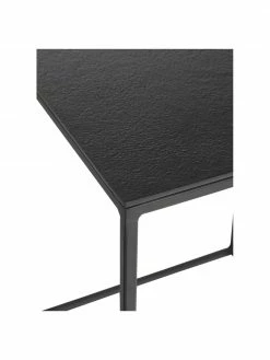 Westwing Collection Tables gigognes métal noir Dwayne, 3 élém., Lot de différentes tailles -furniture Soldes Tables gigognes metal noir Dwayne 3 elem 5