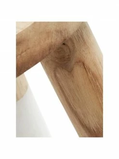 Tabouret Scandi en bois Brocsy, larg. 30 x haut. 44 cm -furniture Soldes Tabouret Scandi en bois Brocsy 3