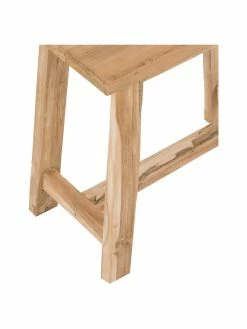 Tabouret bois de teck Lawas, larg. 50 x haut. 46 cm 11 Tabouret bois de teck Lawas, larg. 50 x haut. 46 cm -furniture Soldes Tabouret bois de teck Lawas 5
