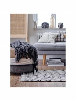 Bloomingville Tabouret brun Como, Ø 60 x haut. 40 cm -furniture Soldes Tabouret brun Como 4