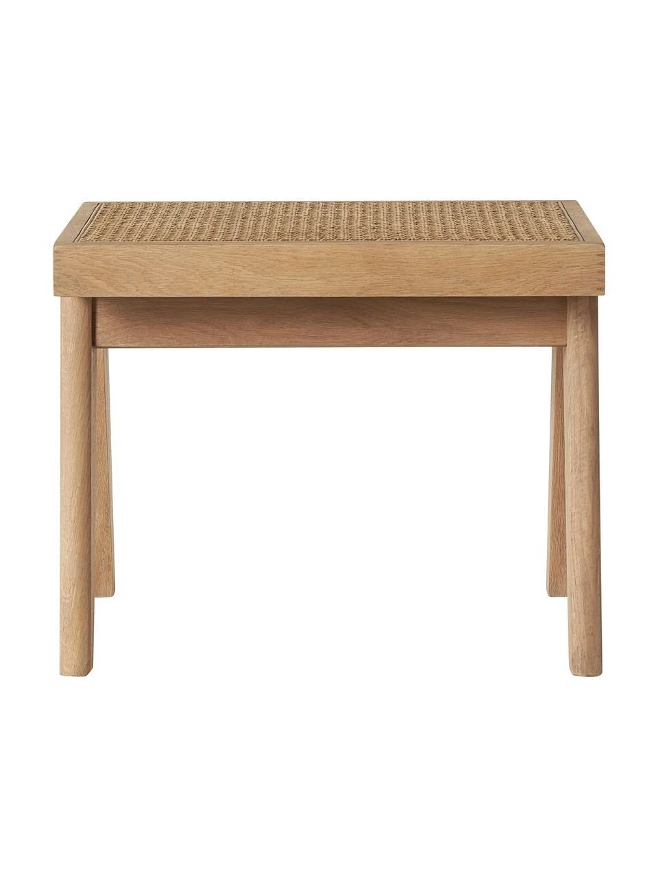 Westwing Collection Tabouret cannage Sissi, larg. 52 x haut. 42 cm 6 Westwing Collection Tabouret cannage Sissi, larg. 52 x haut. 42 cm – Image 6