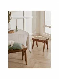 Westwing Collection Tabouret cannage Sissi, larg. 52 x haut. 42 cm 8 Westwing Collection Tabouret cannage Sissi, larg. 52 x haut. 42 cm -furniture Soldes Tabouret cannage Sissi 8