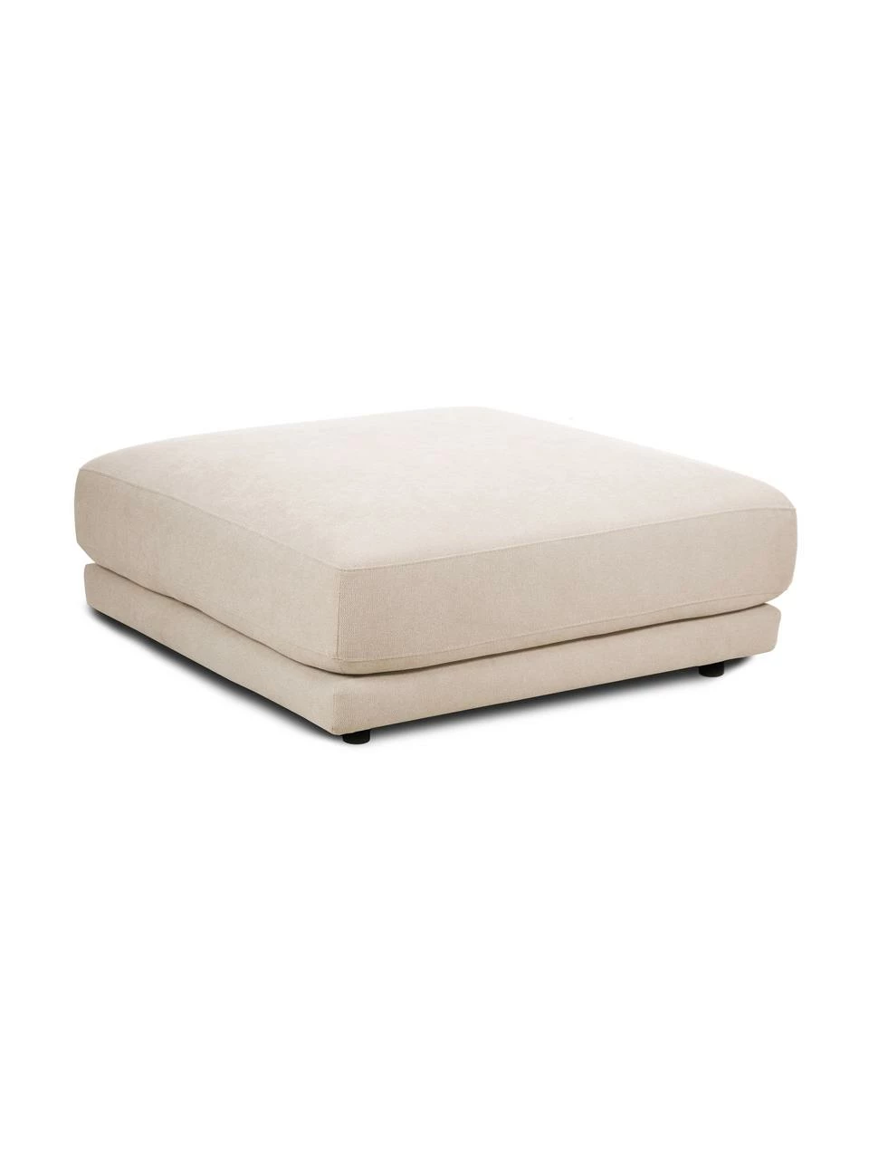 Westwing Collection Tabouret de canapé beige Jasmin, larg. 105 x haut. 43 cm 1 Westwing Collection Tabouret de canapé beige Jasmin, larg. 105 x haut. 43 cm