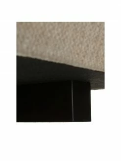 Westwing Collection Tabouret de canapé beige foncé Tribeca, larg. 80 x haut. 40 cm -furniture Soldes Tabouret de canape beige fonce Tribeca 5