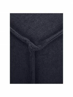 Westwing Collection Tabouret de canapé bleu Lennon, larg. 88 x haut. 43 cm -furniture Soldes Tabouret de canape bleu Lennon 5