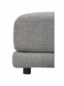 Westwing Collection Tabouret de canapé gris Jasmin, larg. 105 x haut. 43 cm -furniture Soldes Tabouret de canape gris Jasmin 5