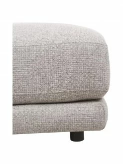 Westwing Collection Tabouret de canapé gris clair Jasmin, larg. 105 x long. 75 cm -furniture Soldes Tabouret de canape gris clair Jasmin 4