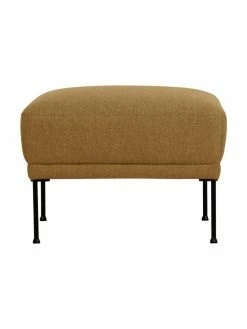 Westwing Collection Tabouret de canapé jaune ocre pieds en métal Fluente, larg. 62 x haut. 46 cm 8 Westwing Collection Tabouret de canapé jaune ocre pieds en métal Fluente, larg. 62 x haut. 46 cm -furniture Soldes Tabouret de canape jaune ocre pieds en metal Fluente 2