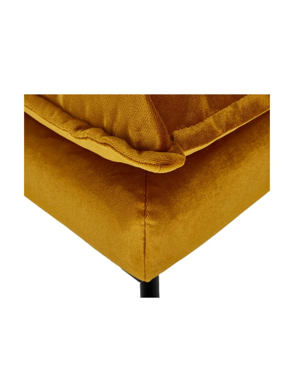 HKliving Tabouret de canapé velours Retro, larg. 72 x prof. 65 cm 5 HKliving Tabouret de canapé velours Retro, larg. 72 x prof. 65 cm – Image 5