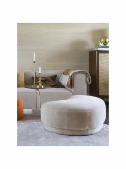 Tabouret en velours beige Coconino, larg. 160 x haut. 36 cm 9 Tabouret en velours beige Coconino, larg. 160 x haut. 36 cm -furniture Soldes Tabouret en velours beige Coconino 4