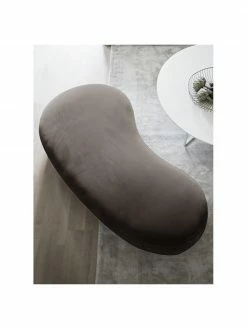 Tabouret en velours gris Coconino, larg. 160 x haut. 36 cm 8 Tabouret en velours gris Coconino, larg. 160 x haut. 36 cm -furniture Soldes Tabouret en velours gris Coconino 2