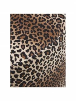 Westwing Collection Tabouret imprimé léopard Daisy, Ø 54 x haut. 38 cm -furniture Soldes Tabouret imprime leopard Daisy 5