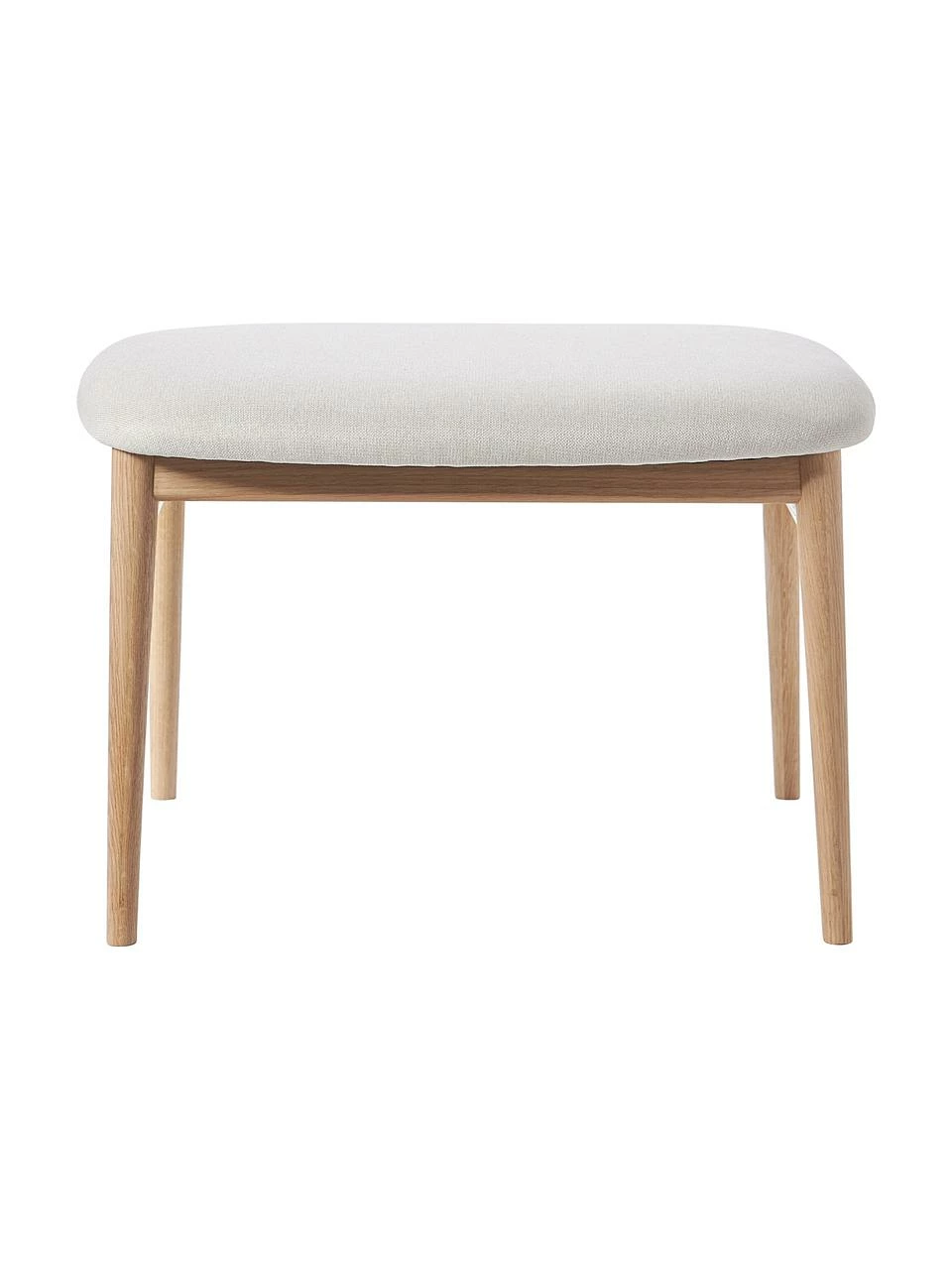 Westwing Collection Tabouret rembourré Aurea, larg. 58 x haut. 40 cm 5 Westwing Collection Tabouret rembourré Aurea, larg. 58 x haut. 40 cm – Image 5