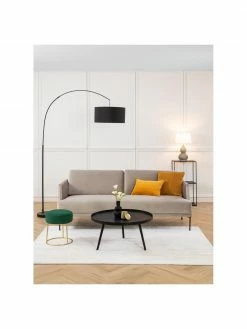 Bizzotto Tabouret rond velours vert Clarissa, Ø 35 x haut. 40 cm 9 Bizzotto Tabouret rond velours vert Clarissa, Ø 35 x haut. 40 cm -furniture Soldes Tabouret rond velours vert Clarissa 4