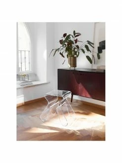 Umbra Tabouret transparent Loop, larg. 42 x haut. 43 cm -furniture Soldes Tabouret transparent Loop 2