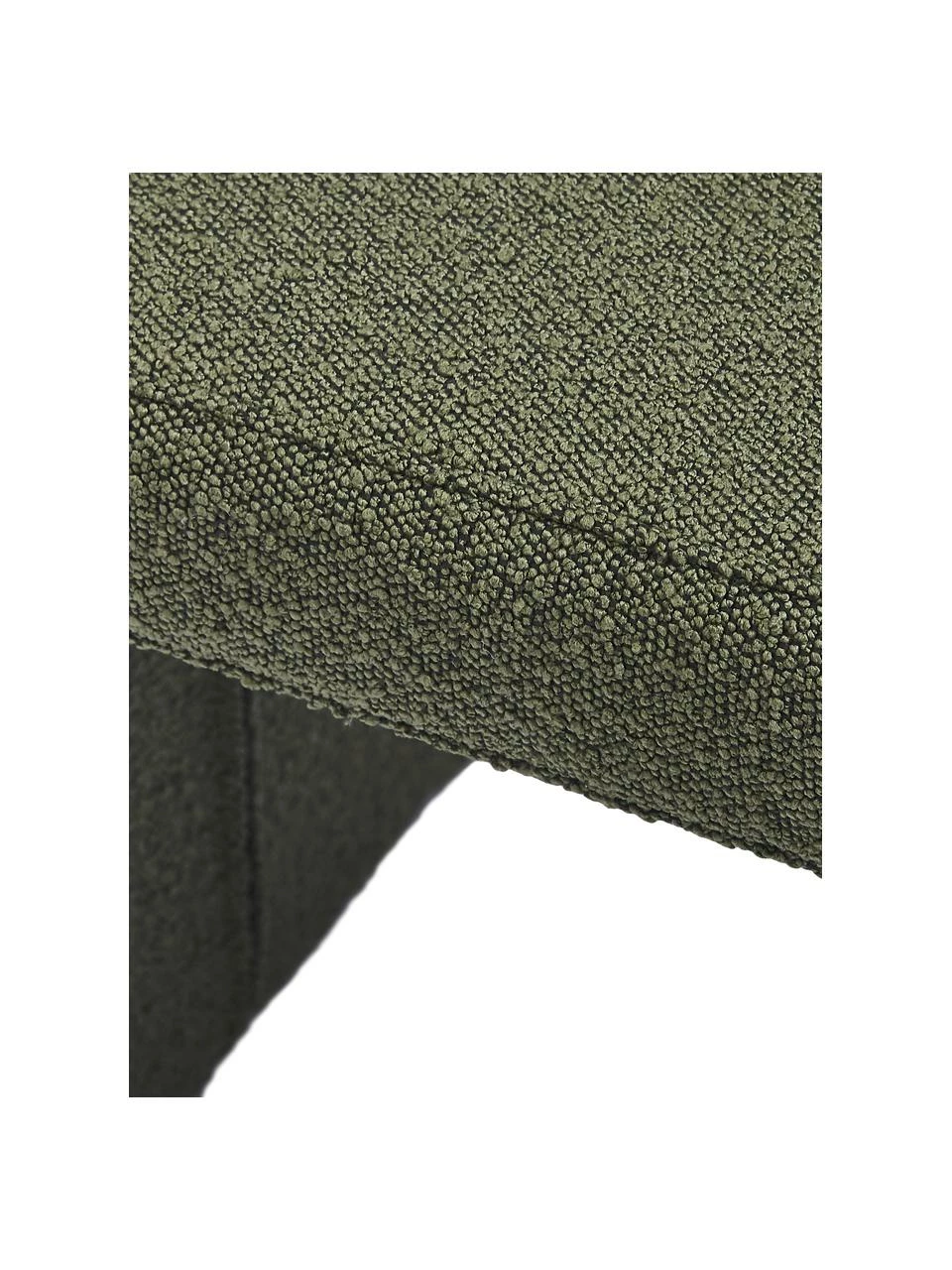 Westwing Collection Tabouret vert en tissu bouclé Penelope, larg. 61 x haut. 46 cm 6 Westwing Collection Tabouret vert en tissu bouclé Penelope, larg. 61 x haut. 46 cm – Image 6