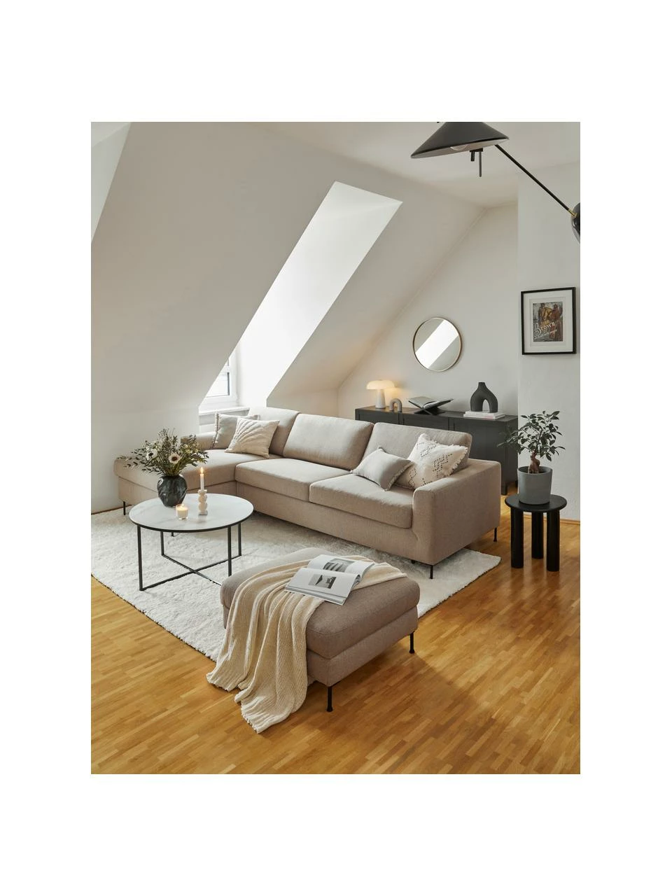 Westwing Collection Tabouret/repose-pieds avec rangement Cucita, larg. 75 x haut. 46 cm 2 Westwing Collection Tabouret/repose-pieds avec rangement Cucita, larg. 75 x haut. 46 cm – Image 2