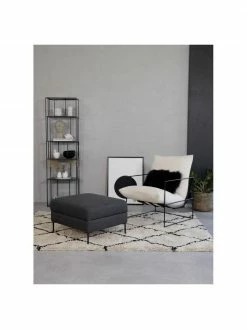 Westwing Collection Tabouret/repose-pieds avec rangement Cucita, larg. 75 x haut. 46 cm -furniture Soldes Tabouretrepose pieds avec rangement Cucita 15